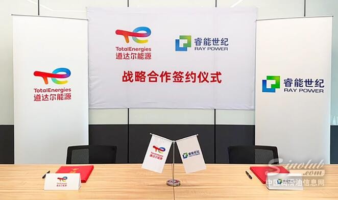 道达尔能源携手北京睿能世纪达成战略合作签约仪式