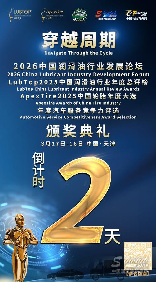 【LubTop2025】倒计时2天｜天津，即将启幕润滑油行业年度荣耀盛典