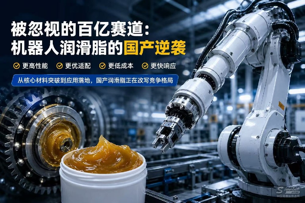 被忽视的百亿赛道：机器人润滑脂的国产逆袭