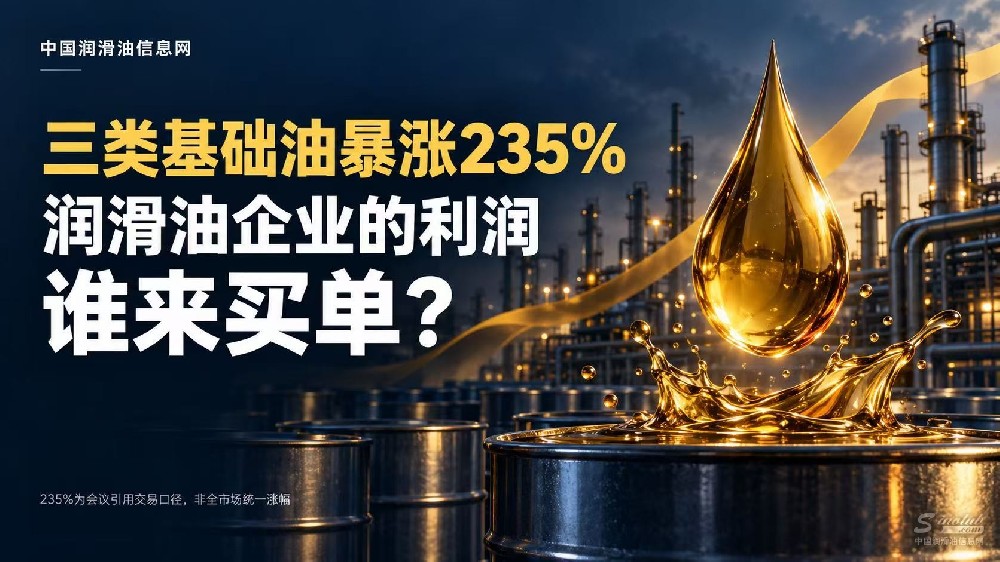 三类基础油暴涨235%：润滑油企业的利润，谁来买单？