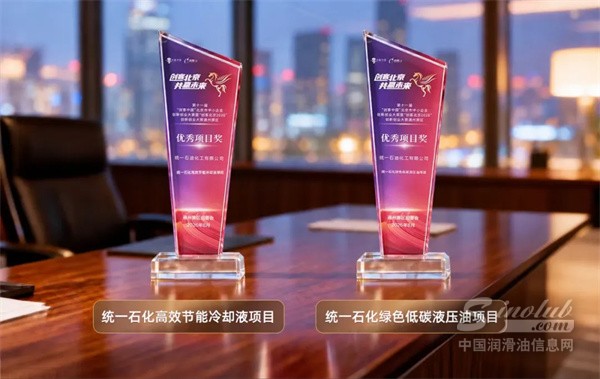 统一再获国家级认可：低碳润滑与热管理创新同获殊荣