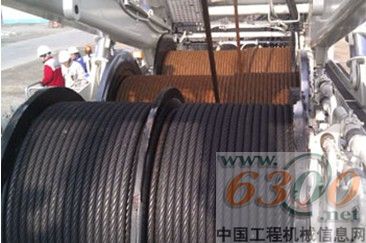 特雷克斯起重机主钩提升钢丝绳锈蚀被要求整改