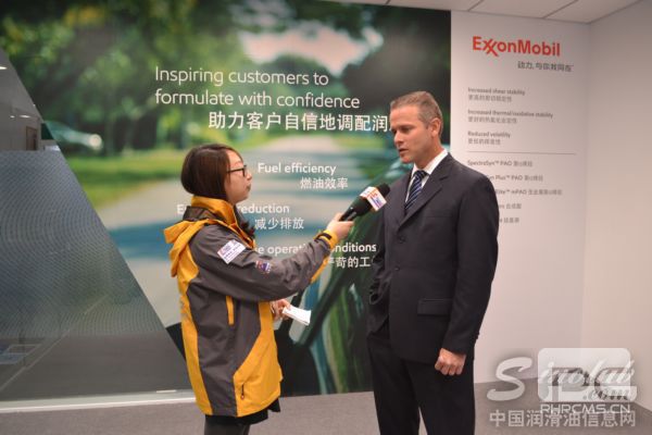 埃克森美孚化工全球市场部经理Mr.Brad先生专访预告