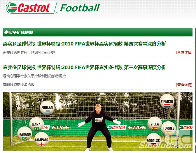  嘉实多2010南非世界杯专题