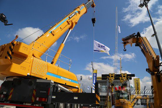 三年一蝶变 徐工XCA100E宝马展演绎中国制造新高度