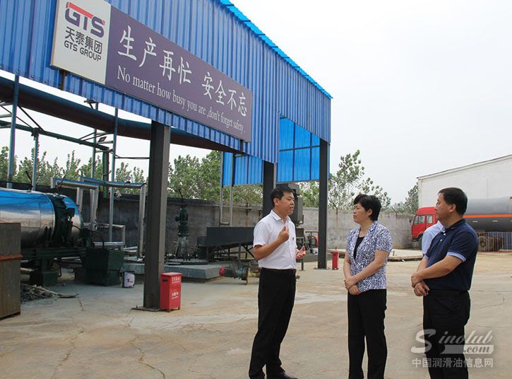 高唐县委书记刘春华到天泰集团调研