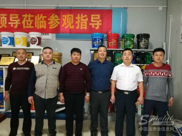 金球润滑油公司迎来吉林洮南松原客户一行到公司参观考察
