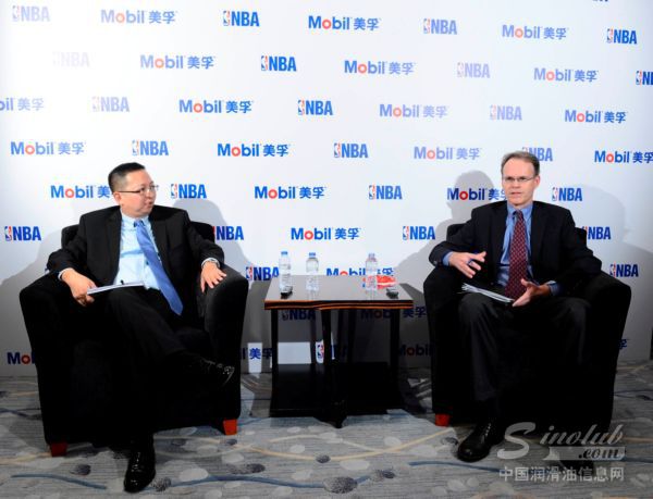 瞄准亿级中国球迷市场 美孚与NBA成 “最佳CP”