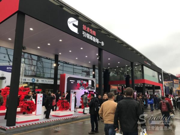 康胜润滑油携手康明斯共同亮相上海宝马展