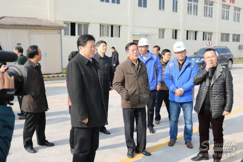 马鞍山市委书记魏尧莅临金雪驰视察指导工作