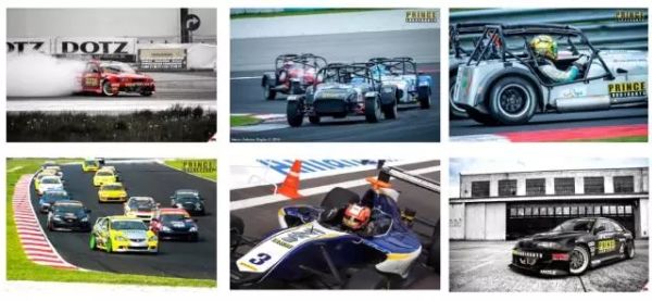 卡特汉姆杯的速度与激情 彼凌驰赛车女郎活力绽放