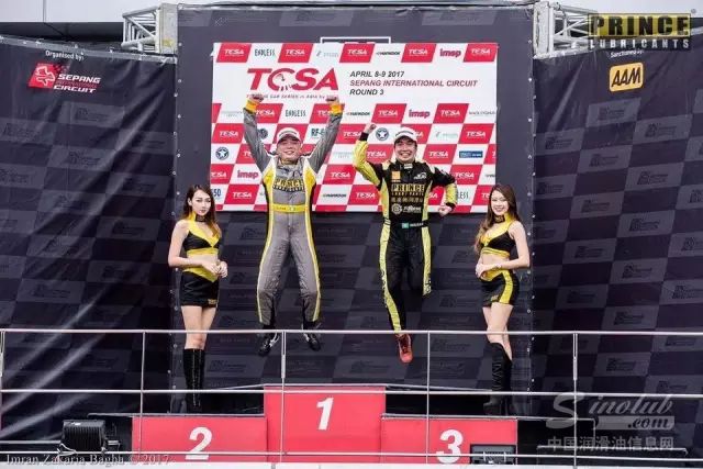 PRINCE助力车队荣获冠军，燃情雪邦赛道