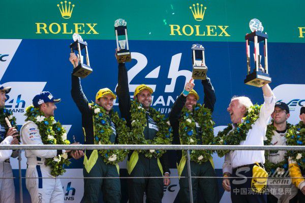 道达尔助力阿斯顿·马丁车队勇夺2017年勒芒耐力赛冠军