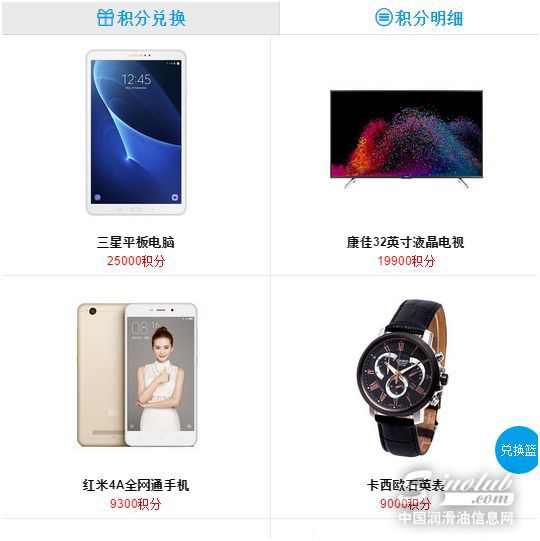 哈弗润滑油积分换大礼：三星、小米强势来袭！