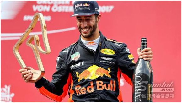 里卡多主场作战获季军连登领奖台，埃克森美孚助力红牛车队备战银石