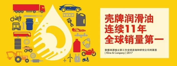 壳牌润滑油连续十一年，全球销量第一