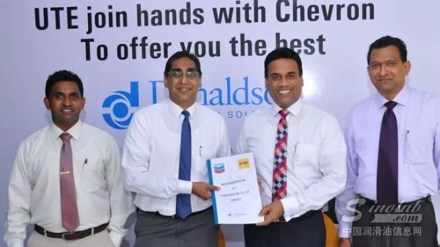 雪佛龙润滑油斯里兰卡与UTE Engineering合作