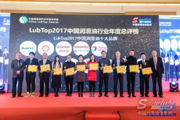 【LubTop总评榜】润滑油品牌哪家强？润滑油奥斯卡上海隆重张榜
