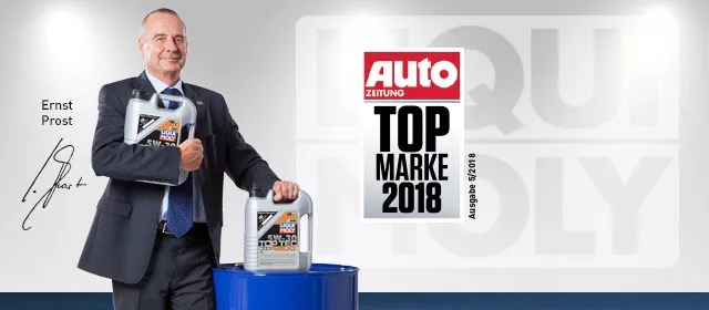 力魔连续八年当选德国润滑油类“BEST BRAND”！