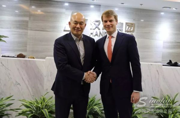 汉地集团董事局主席吴汉陵会见法国布依格集团一行