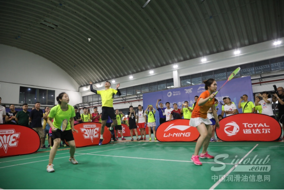 道达尔李宁李永波杯3v3羽毛球赛热度继续 世界冠军徐晨助阵武汉站