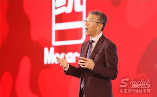 统一石化CEO李嘉先生进行开幕致辞