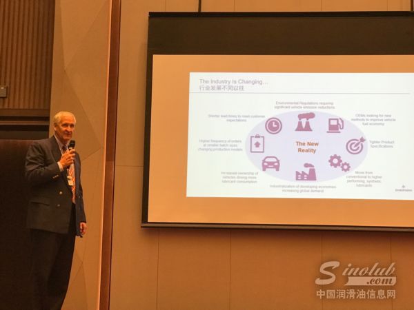 艾默生调合自动化解决方案业务全球销售总监Edward Barth先生阐述艾默生调合自动技术化