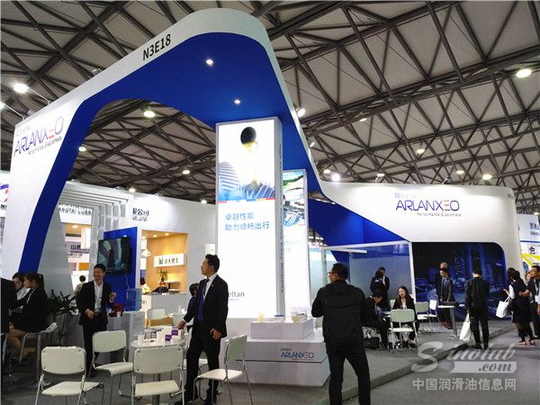 第19届上海润滑油展展位风采:阿朗新科高性能弹性体(常州)有限公司