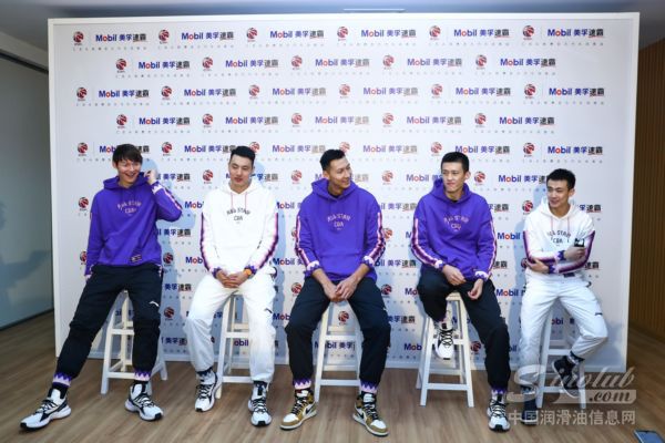 CBA 全明星球员现场互动