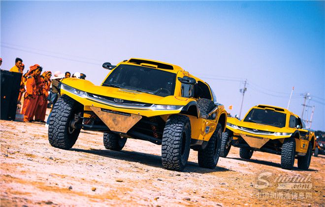 吉利汽车壳牌润滑油车队全力出战2019环塔拉力赛