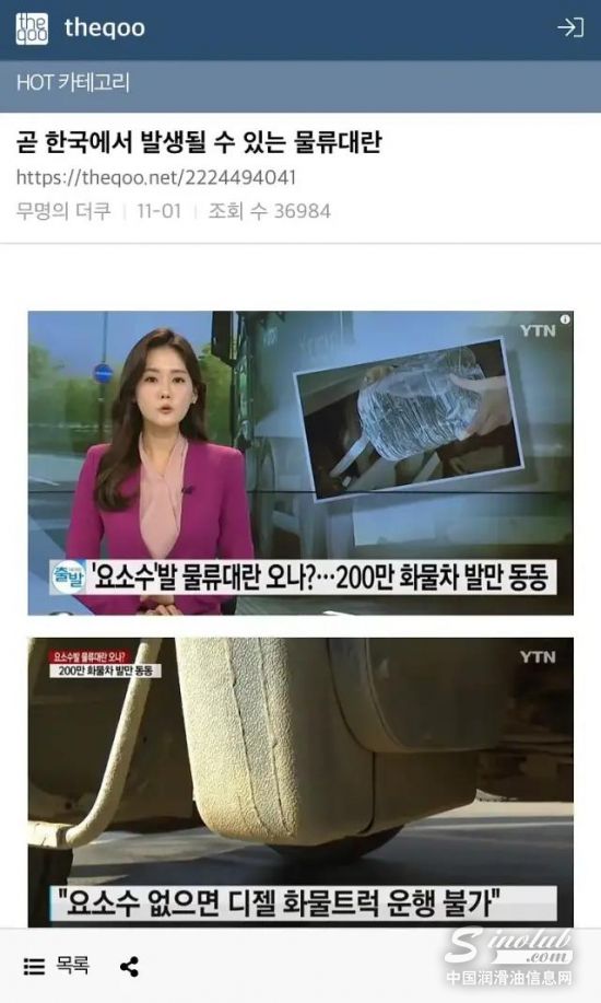 国际市场车用尿素供应紧张