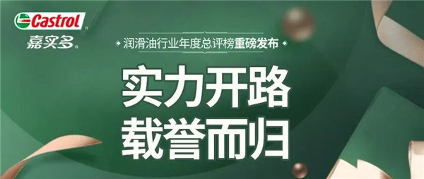 润滑油行业年度总评榜重磅发布 嘉实多实力开路载誉而归