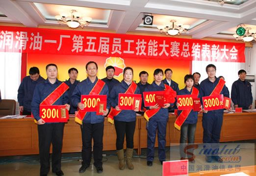 大庆润滑油一厂召开2008年度培训总结