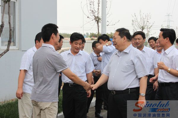 山东省政府领导莅临山推石化检查指导工作