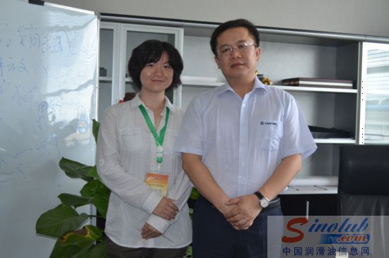 柳工高级润滑油有限公司副总经理邓敏先生