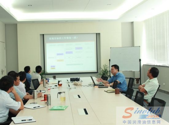 柳工润滑油公司召开2012年企业发展研讨会