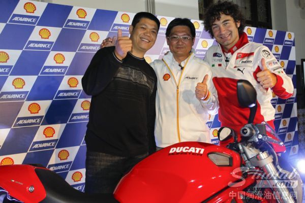 壳牌爱德王子中国经销商在瓦伦西亚成功赢取杜卡迪