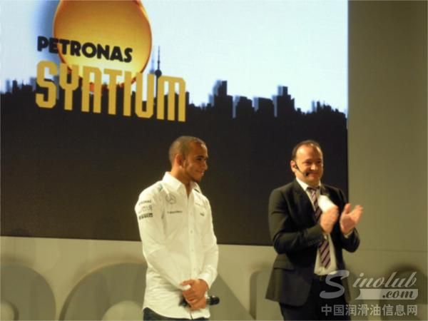 汉密尔顿代言 马石油润滑油新品上海发布