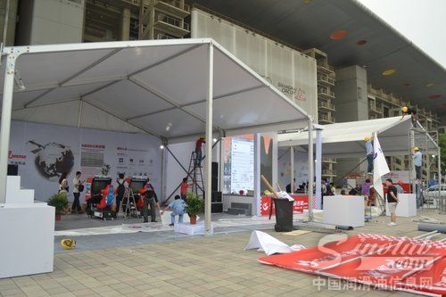 CTCC上海站开赛长城润滑油展台惊喜连连