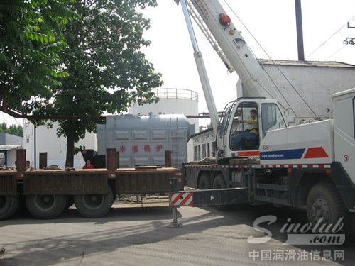 锅炉设备升级 安装“幸福”锅炉