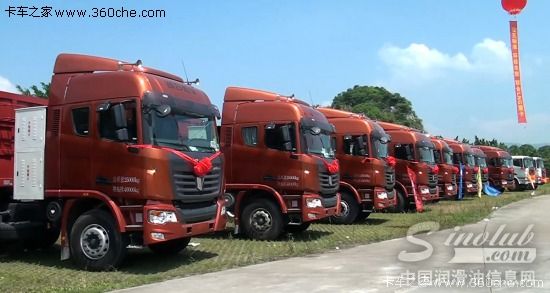 首批13升LNG重卡 联合卡车K金版进韶关