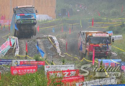 陕汽杯2013全国超级卡车越野赛重庆奉节