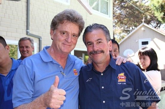 美国TOP1 CEO Joe Ryan与TOP1 Ack Attack极速飞车车手