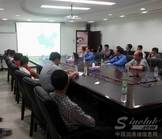 广西运德集团客人到访玉柴马石油润滑油