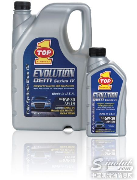 突破(TOP1) Evolution OEM IV润滑油(SN 5W/40)