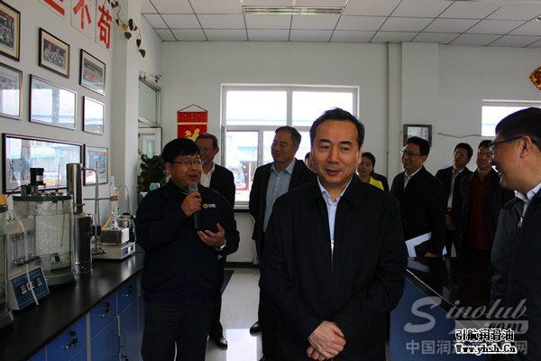 郝会龙副省长来引航石化视察参观