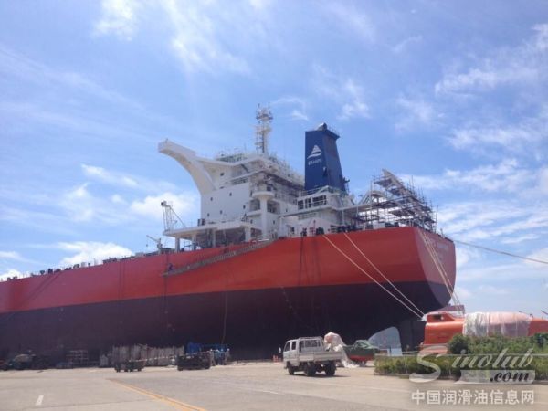 圣保路与北船重工造船厂合作船舶润滑油