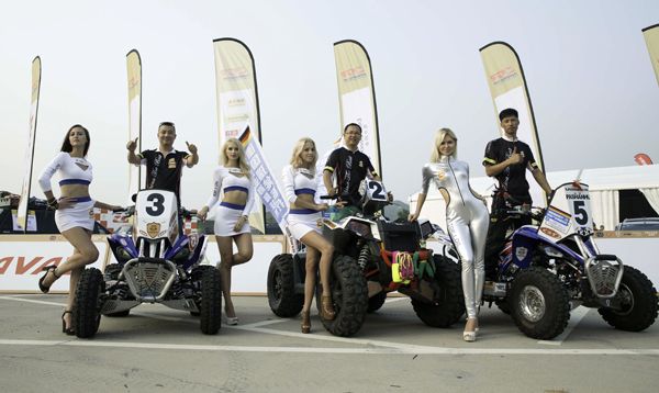 联袂车坛冠军组合 美国突破润滑油竞逐2014中国大越野