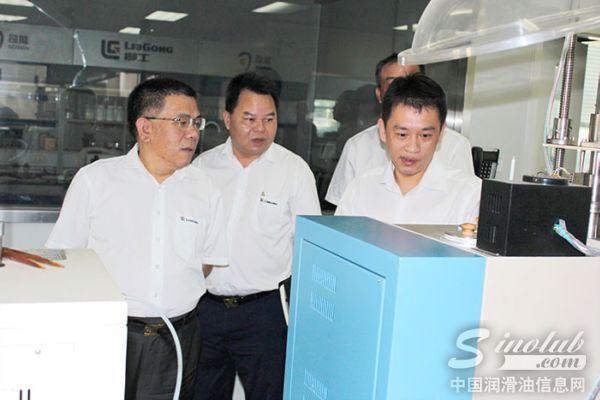 柳工集团曾光安总裁深入高润公司调研