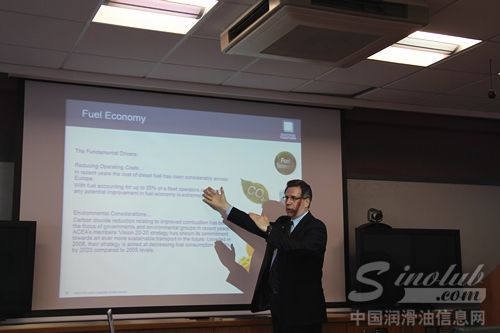 路博润柴机油产品经理Paul Basar